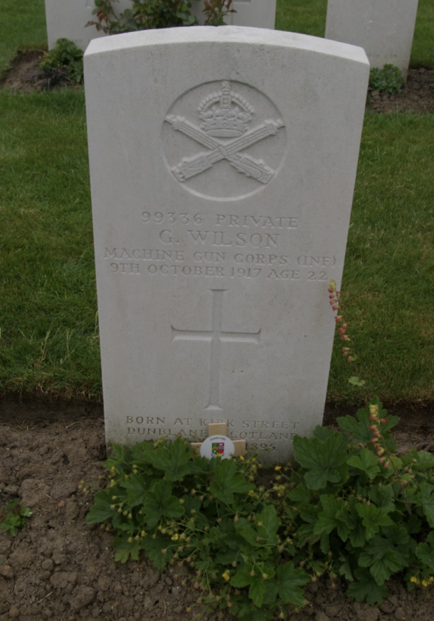 George Wilson headstone